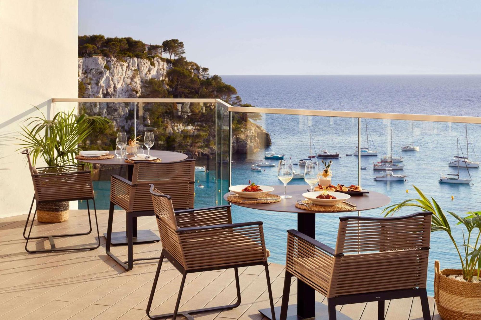 美利亚卡拉加尔达纳酒店 外观 照片 Terrace at the hotel